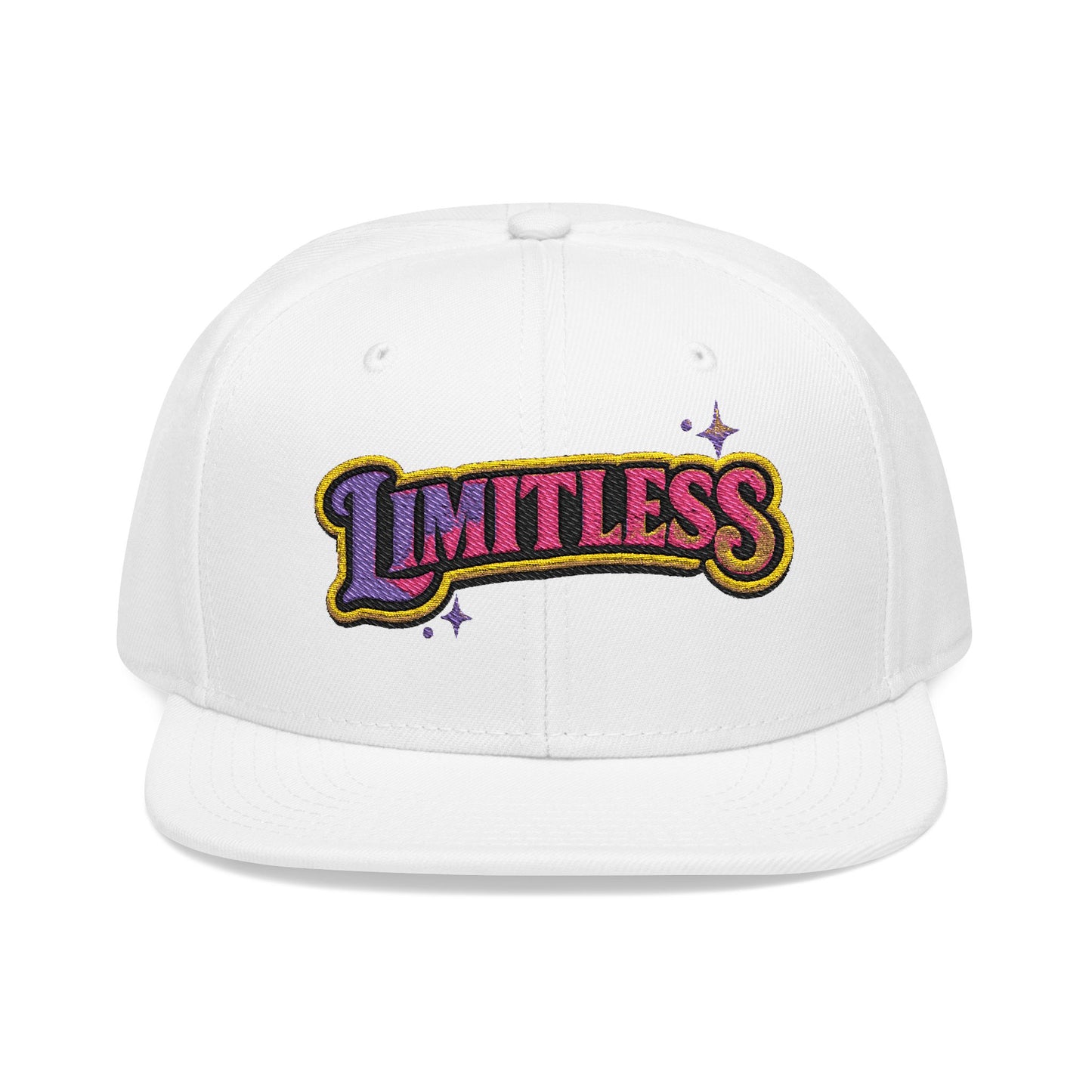 Limitless Embroidered Snapback Hat