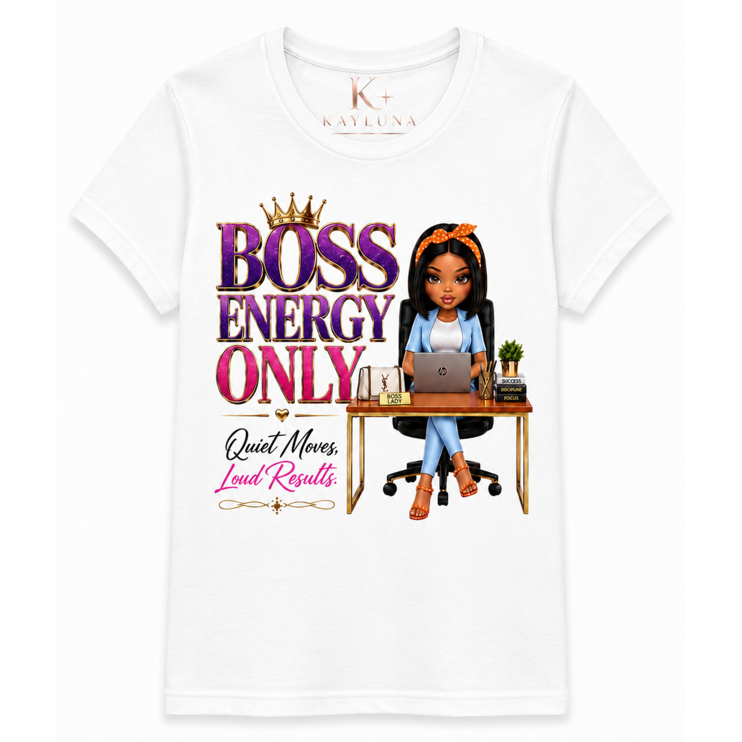 Boss Energy™ – Bold Confidence Graphic Tee