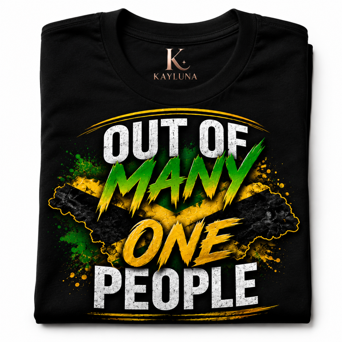 Out of Many One People Jamaican Unisex Tee