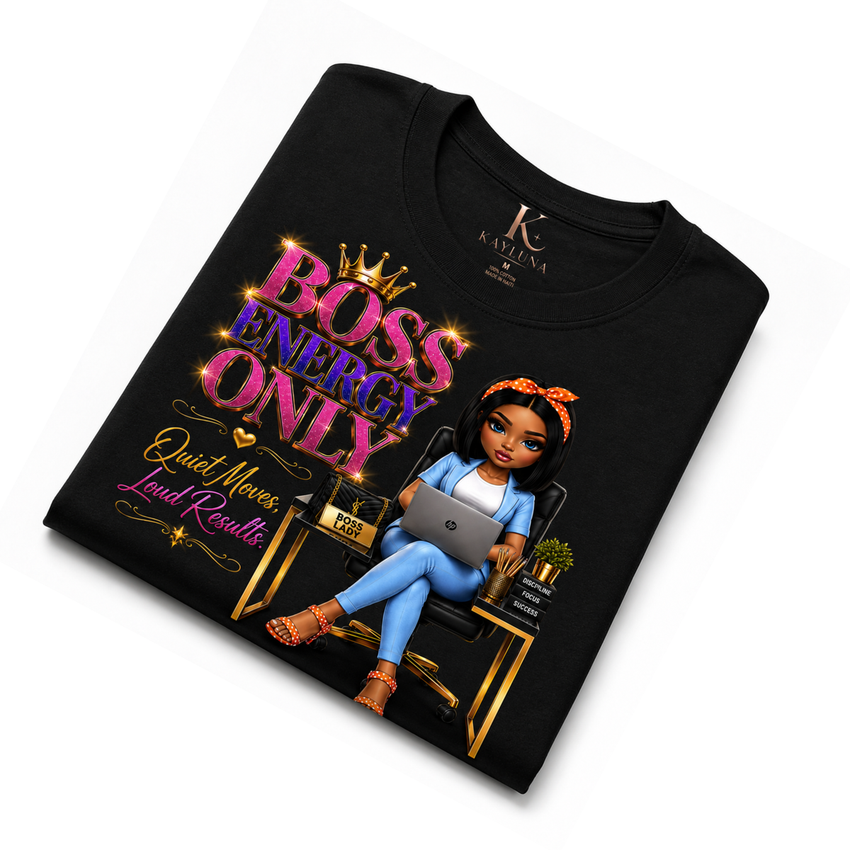 Boss Energy™ – Bold Confidence Graphic Tee