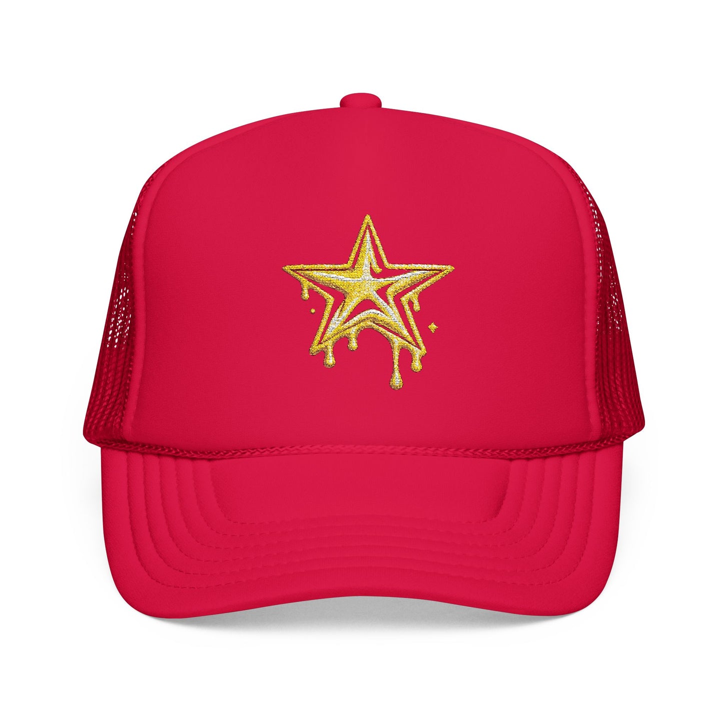 Dripping Gold Star Hat