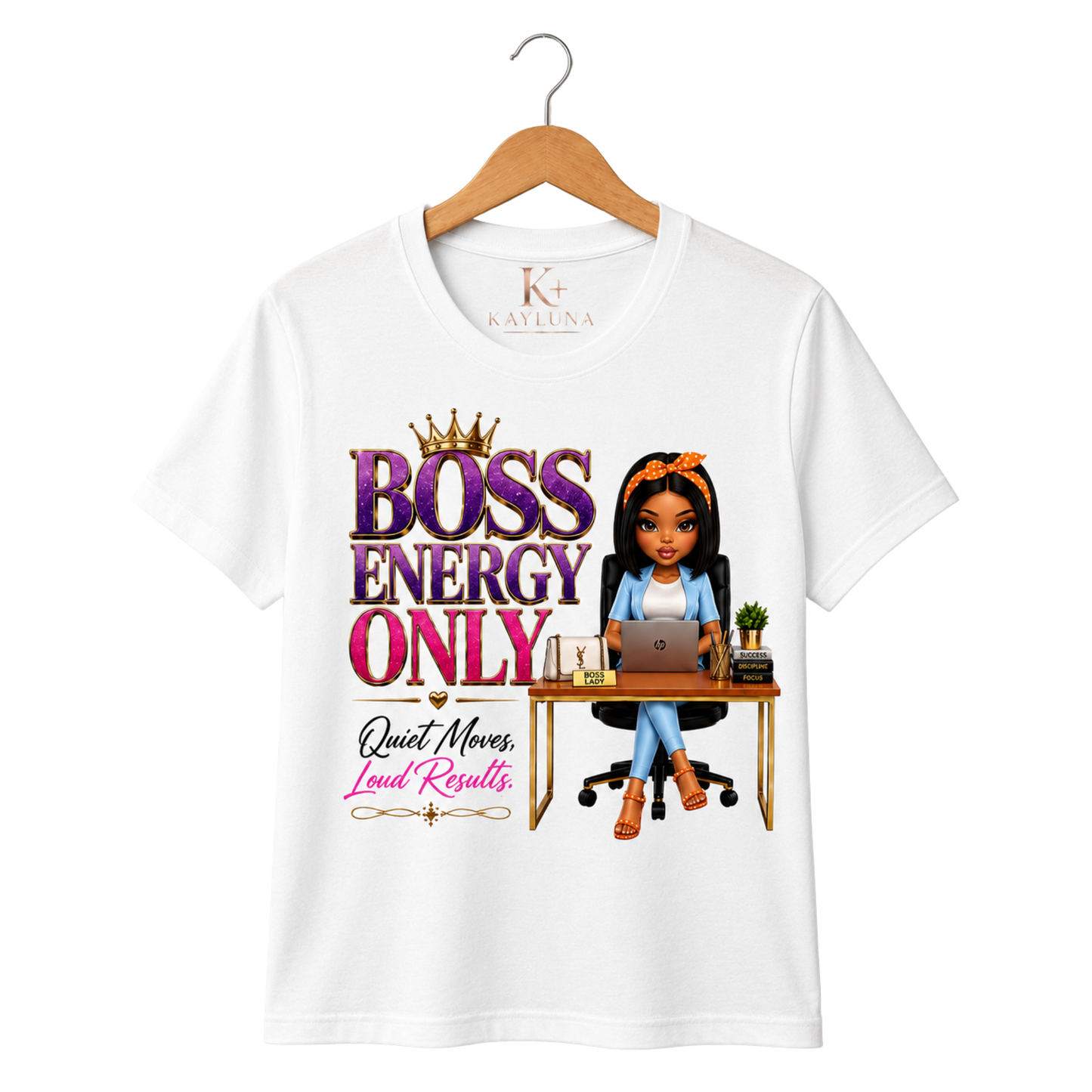 Boss Energy™ – Bold Confidence Graphic Tee