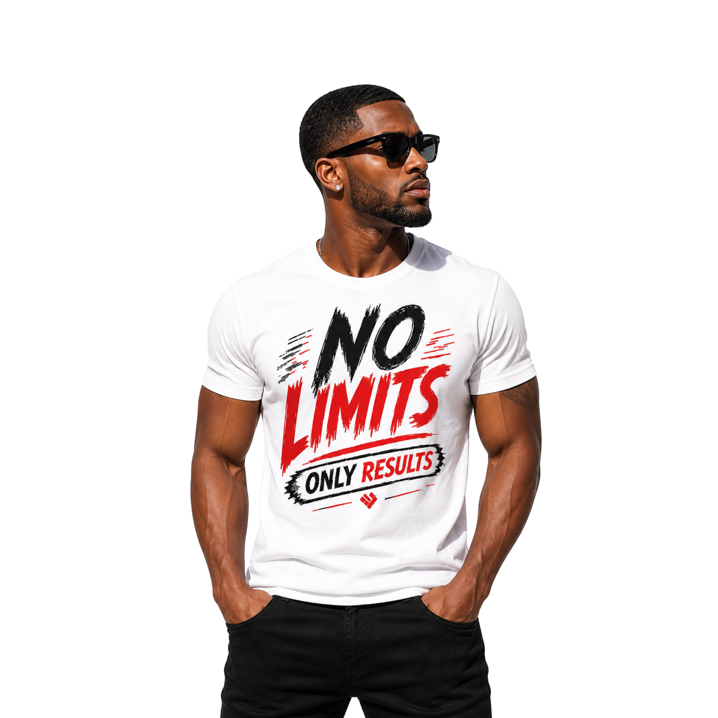 NO LIMITS ONLY RESULTS | Luxury Mindset Tee