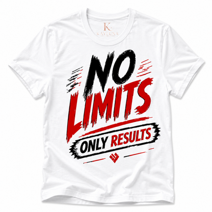 NO LIMITS ONLY RESULTS | Luxury Mindset Tee
