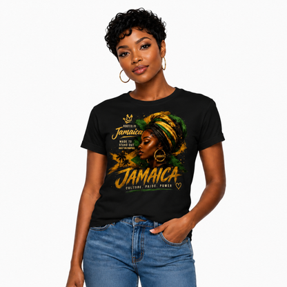 Rooted in Jamaica™ – Culture, Pride & Power Unisex Graphic Tee