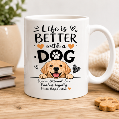 Paws & Paradise Vacation Budget Mug