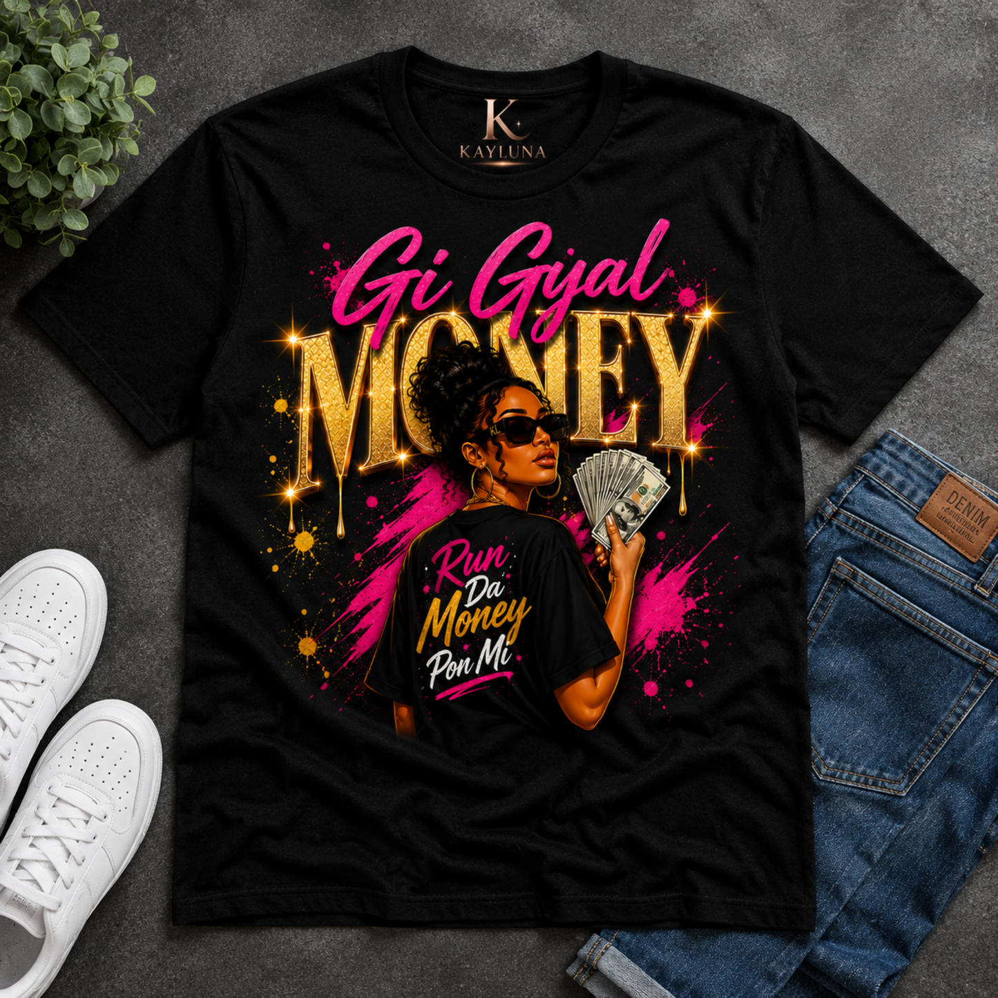 Gi Gyal Money Women's Tee