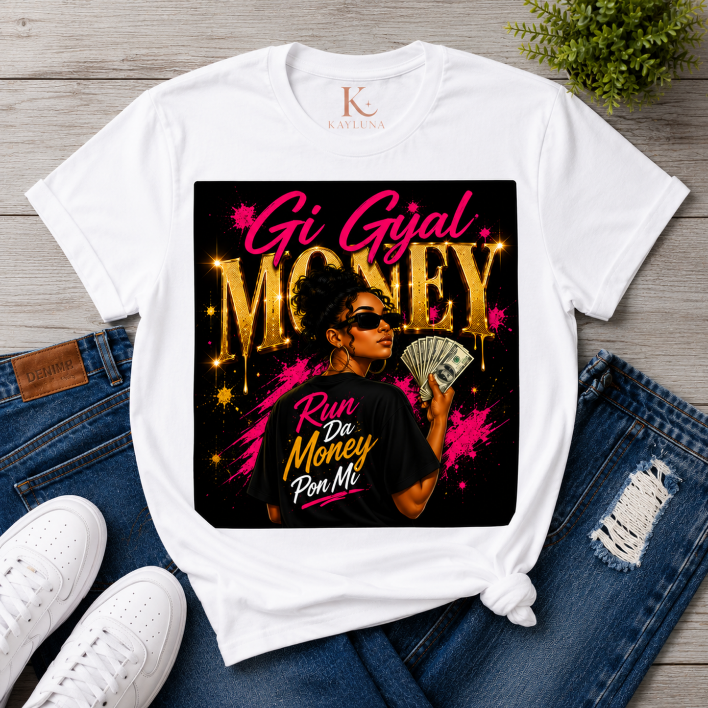 Gi Gyal Money Women's Tee