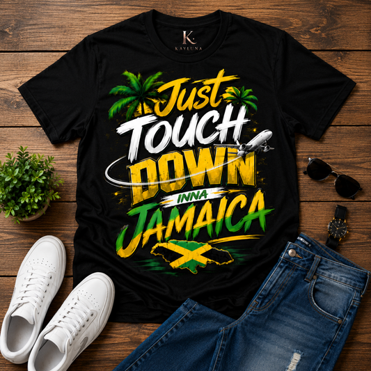 Just Touch Down Inna Jamaica Tee