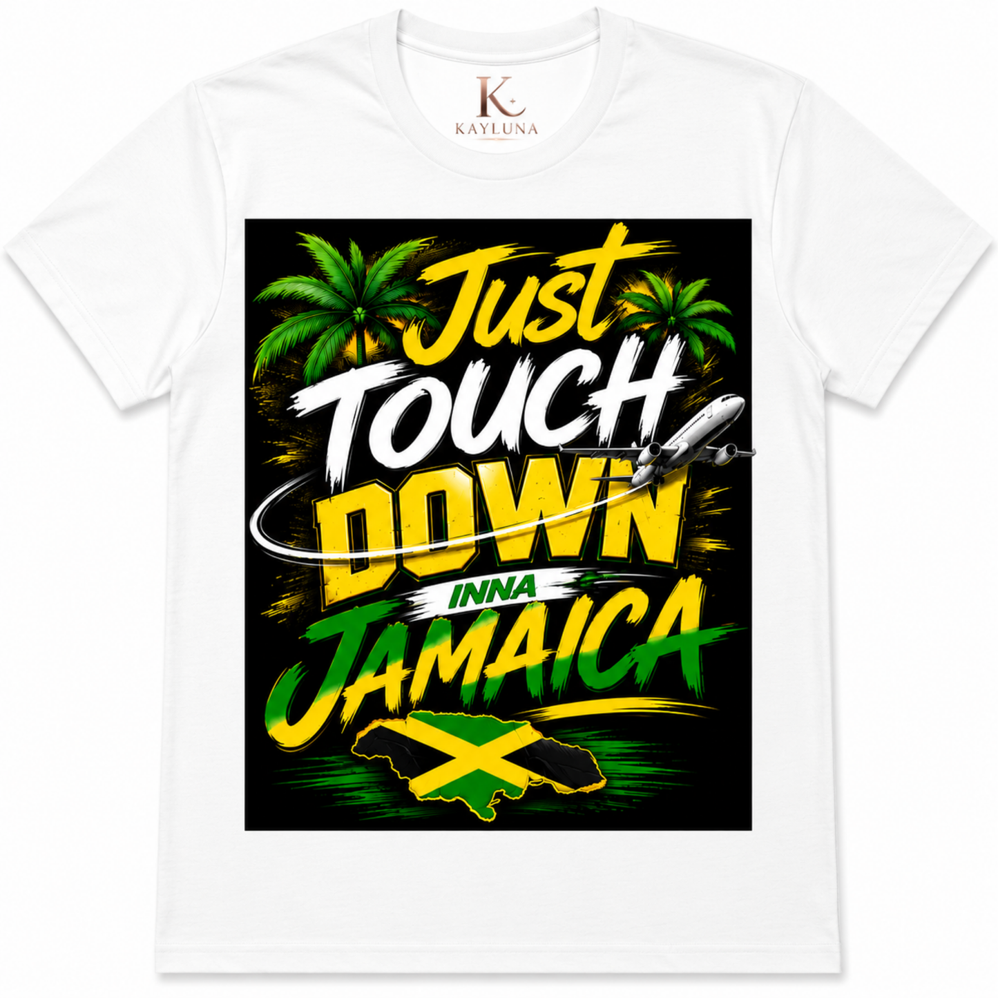 Just Touch Down Inna Jamaica Tee