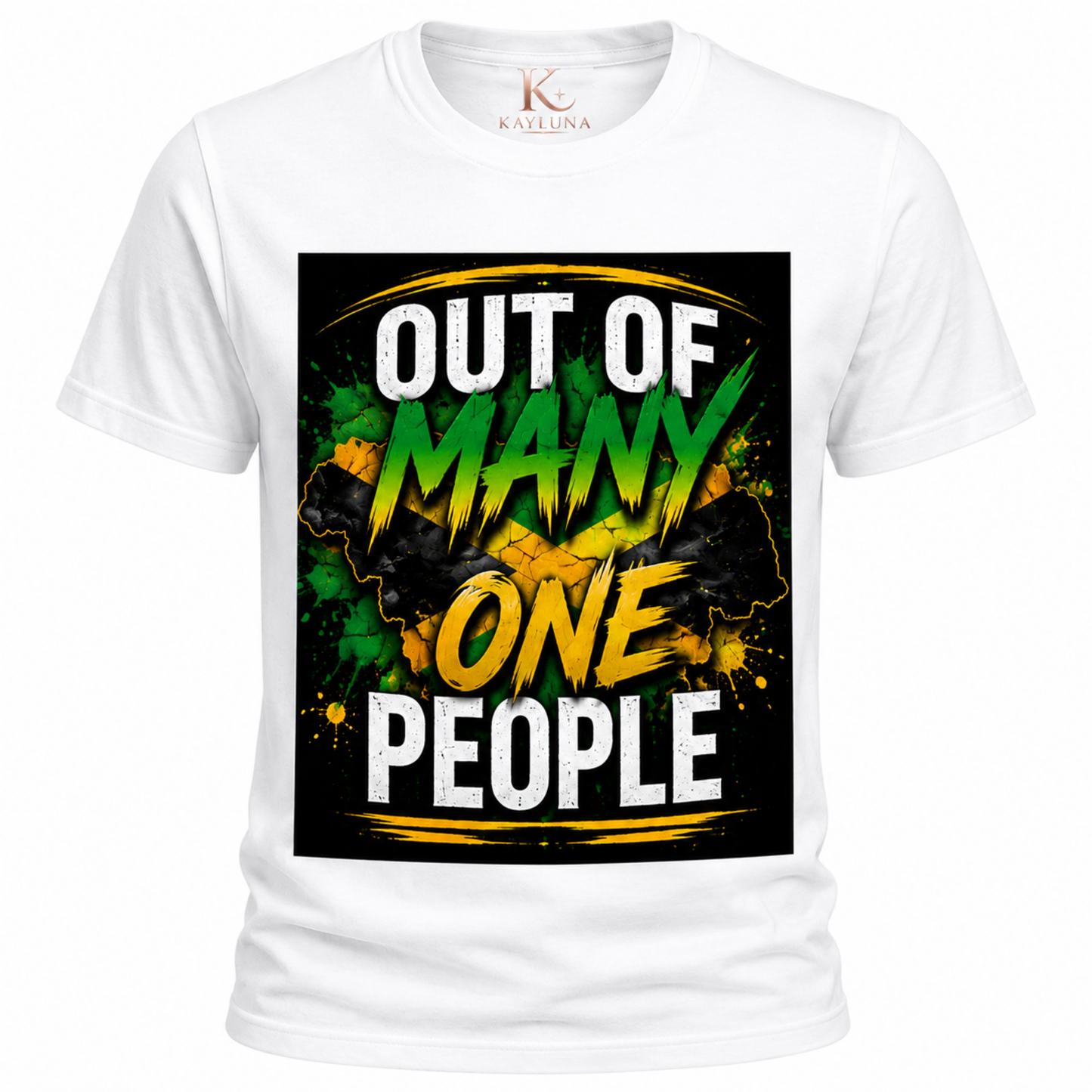 Out of Many One People Jamaican Unisex Tee