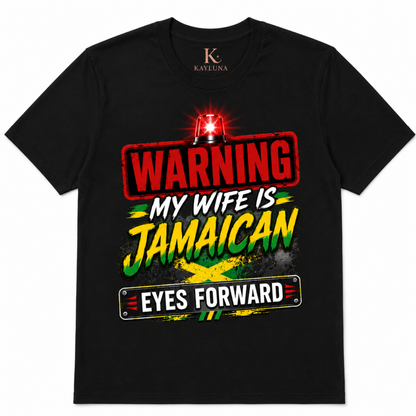 Warning My Wife Is Jamaican Men’s Tee