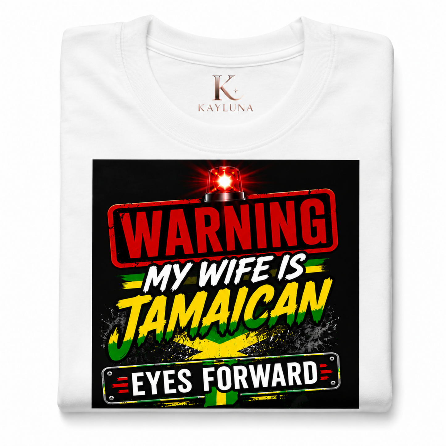 Warning My Wife Is Jamaican Men’s Tee