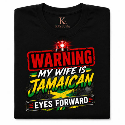 Warning My Wife Is Jamaican Men’s Tee