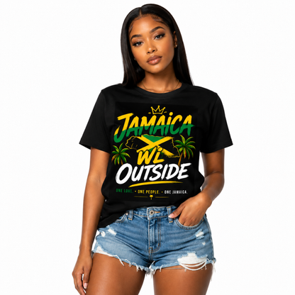 Jamaica Wi Outside Graphic Tee