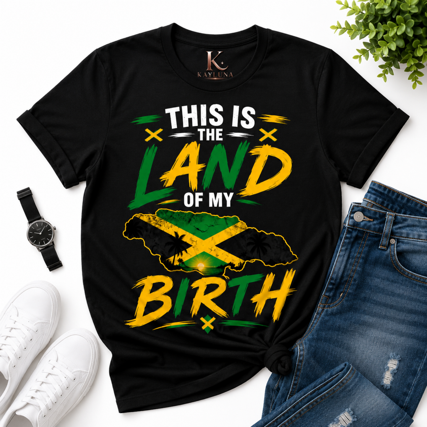 Land of My Birth Jamaican Tee
