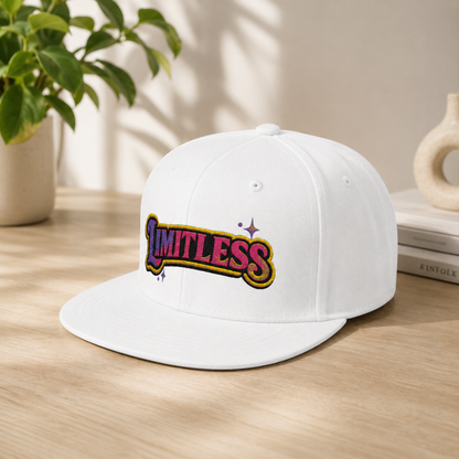 Limitless Embroidered Snapback Hat