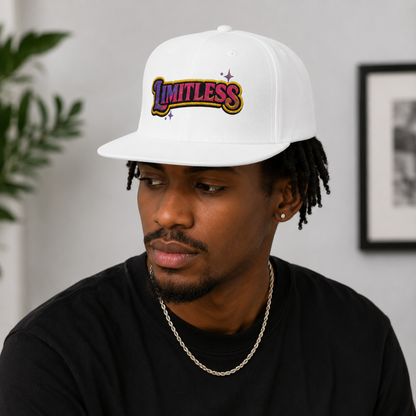 Limitless Embroidered Snapback Hat
