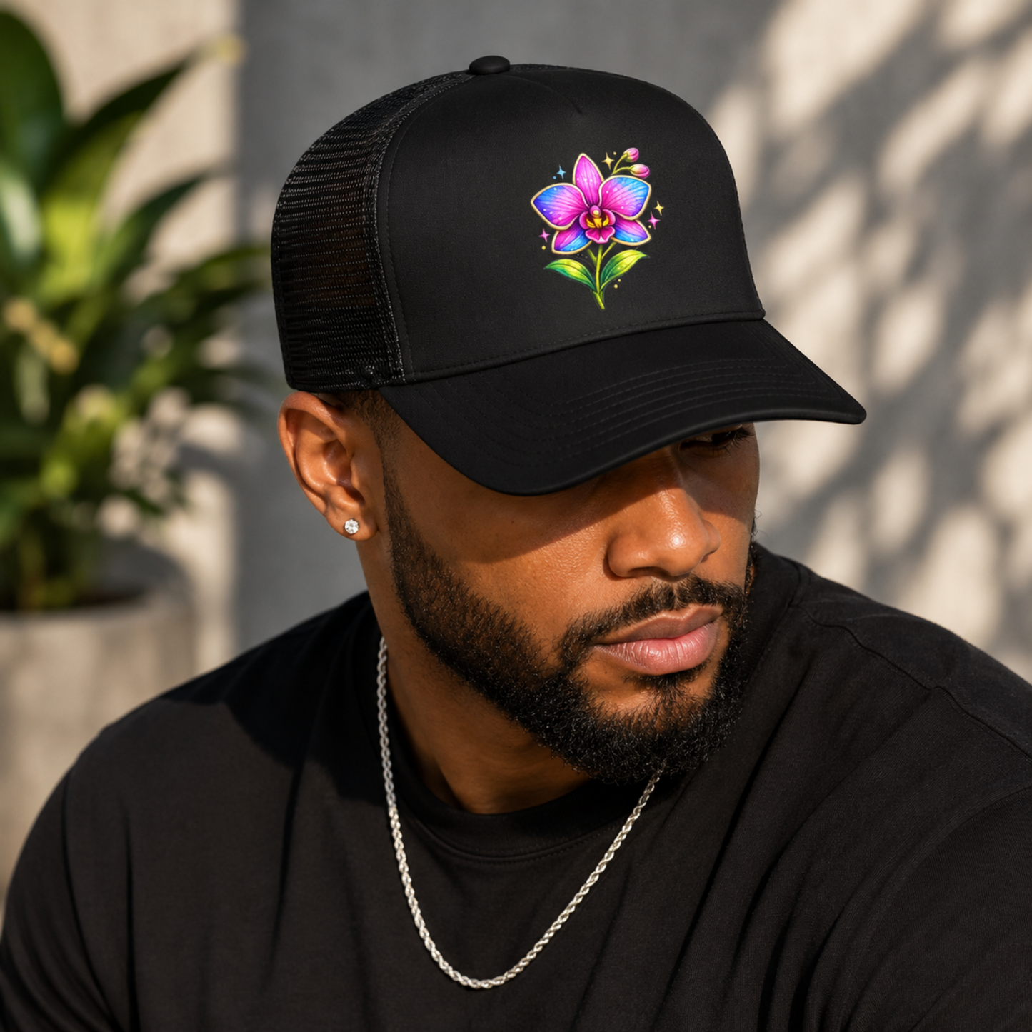 Orchid Bloom Hat