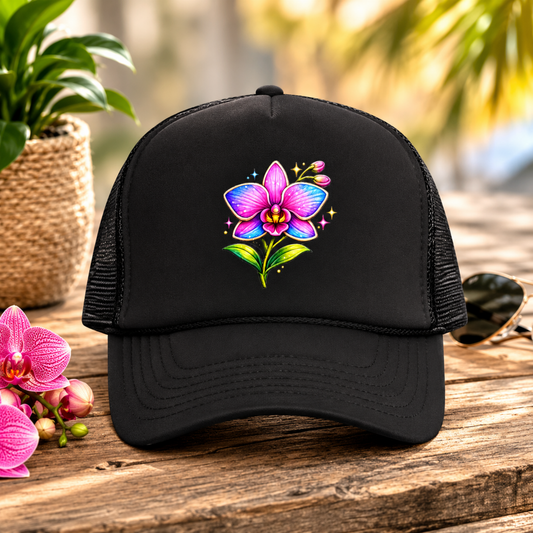 Orchid Bloom Hat