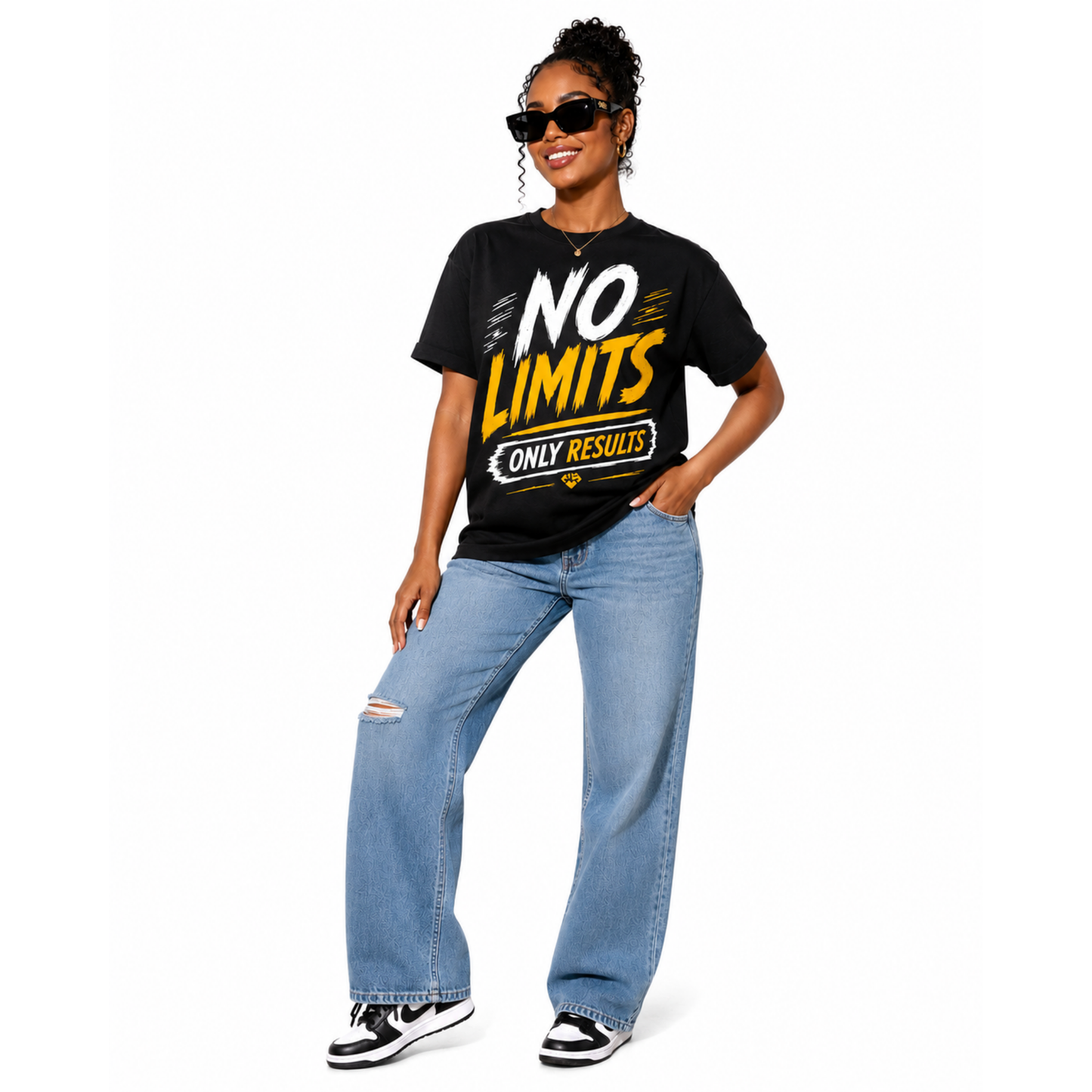 NO LIMITS ONLY RESULTS | Luxury Mindset Tee