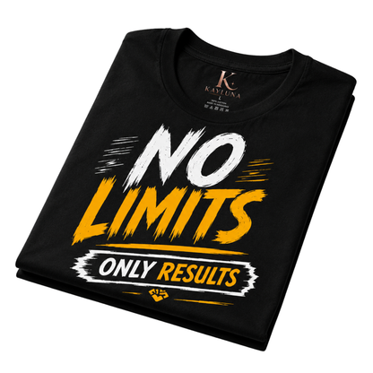 NO LIMITS ONLY RESULTS | Luxury Mindset Tee