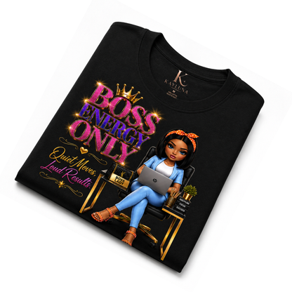 Boss Energy™ – Bold Confidence Graphic Tee