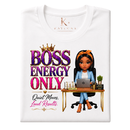 Boss Energy™ – Bold Confidence Graphic Tee