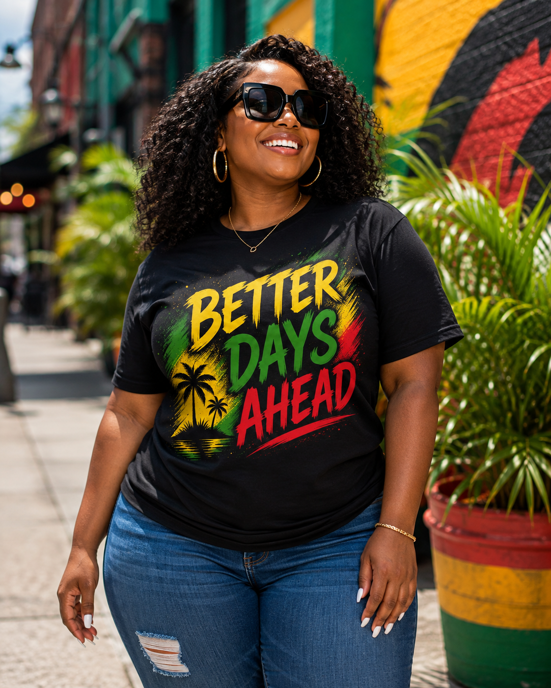 Better Days Ahead Motivational Tee