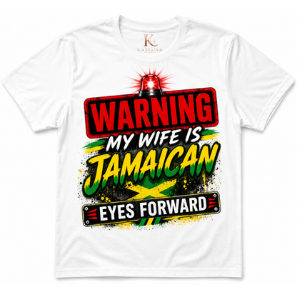 Warning My Wife Is Jamaican Men’s Tee