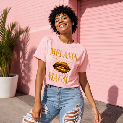 Melanin Magic™ Gold Luxe Graphic Tee