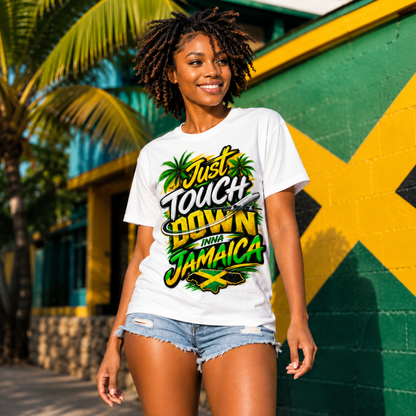 Just Touch Down Inna Jamaica Tee