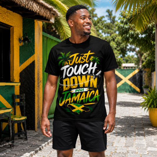 Just Touch Down Inna Jamaica Tee