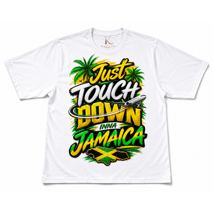 Just Touch Down Inna Jamaica Tee