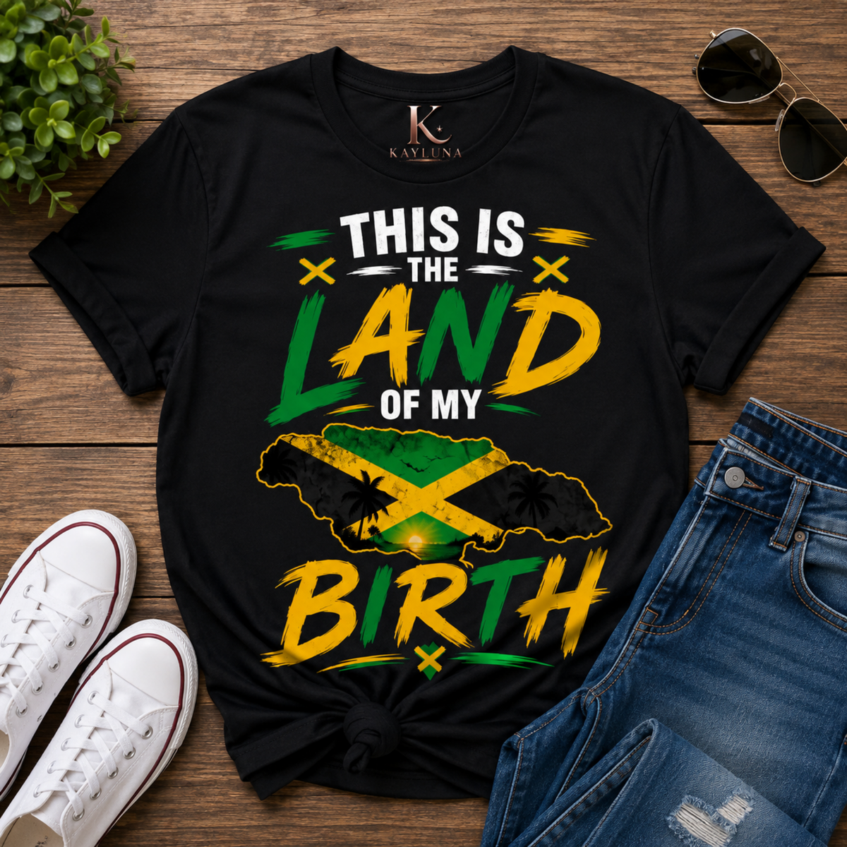 Land of My Birth Jamaican Tee