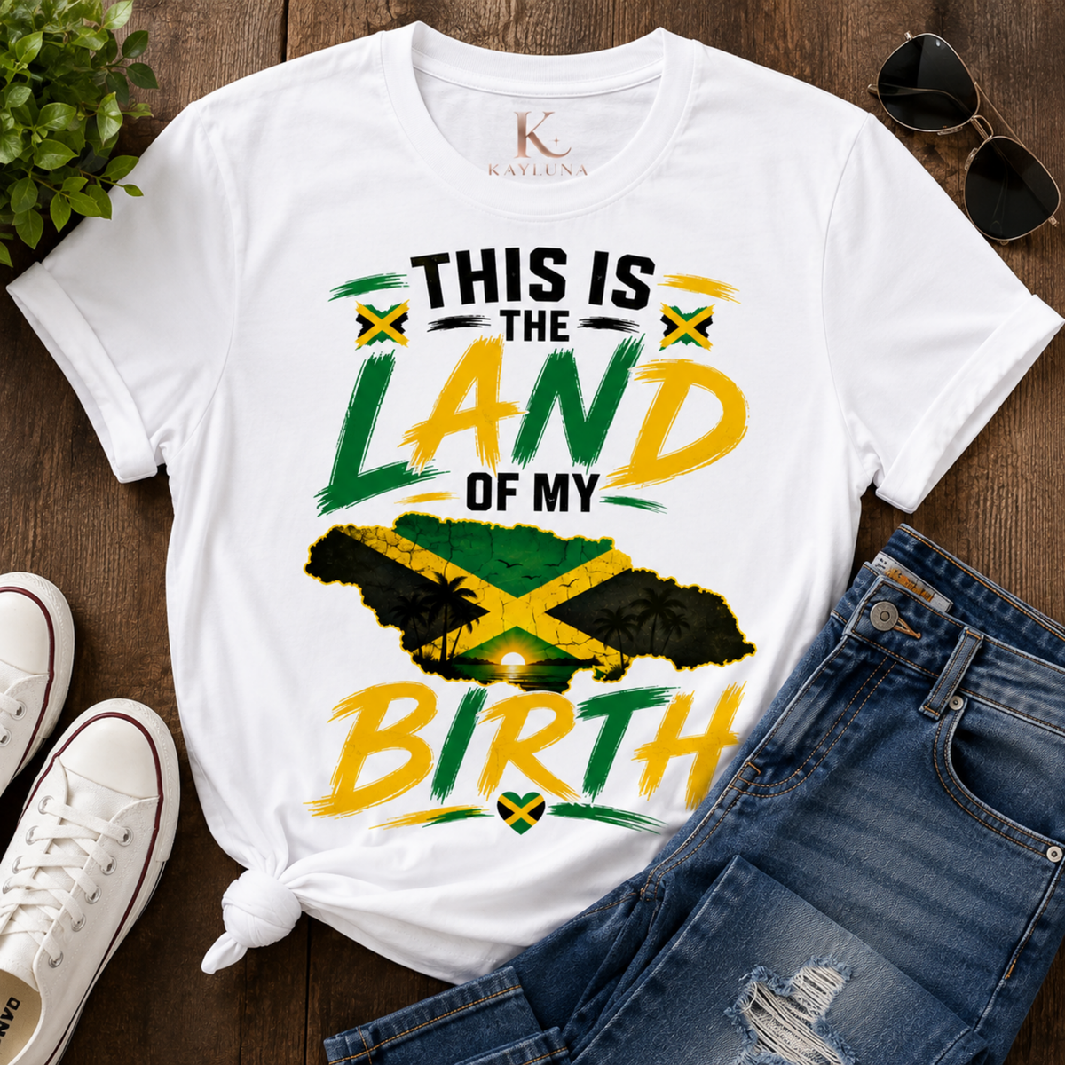Land of My Birth Jamaican Tee