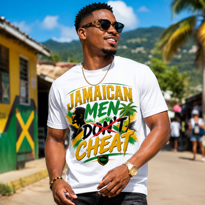 Jamaican Men Don’t Cheat Graphic Tee