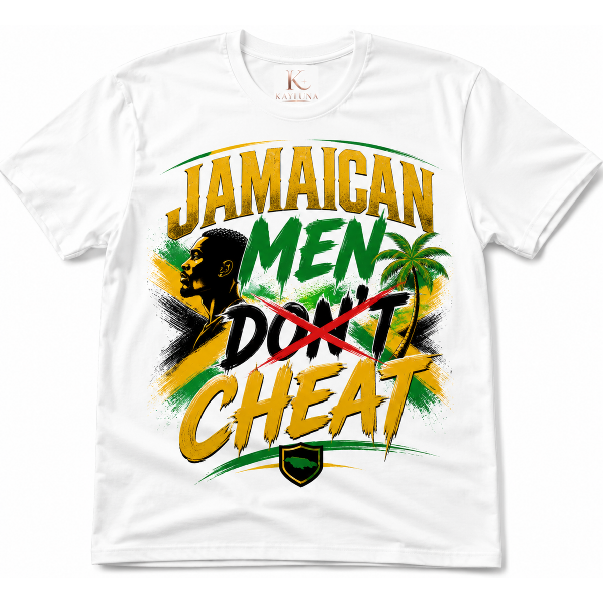 Jamaican Men Don’t Cheat Graphic Tee