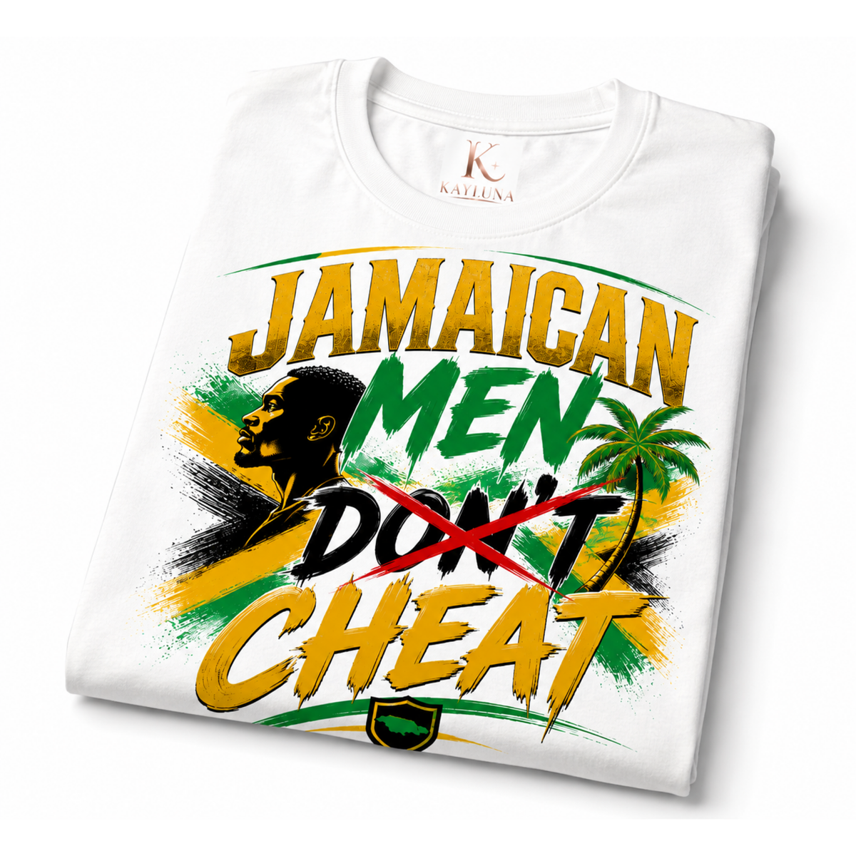 Jamaican Men Don’t Cheat Graphic Tee