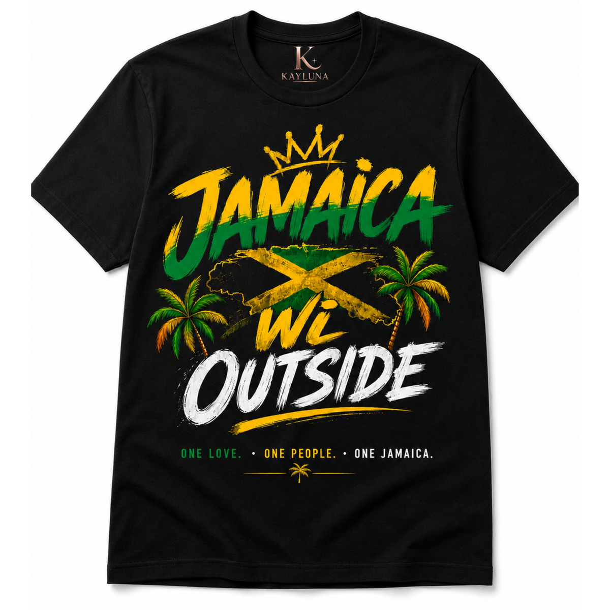 Jamaica Wi Outside Graphic Tee