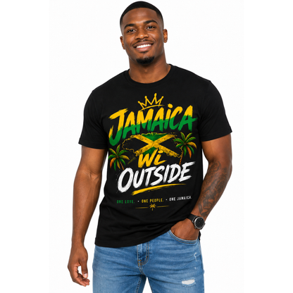 Jamaica Wi Outside Graphic Tee