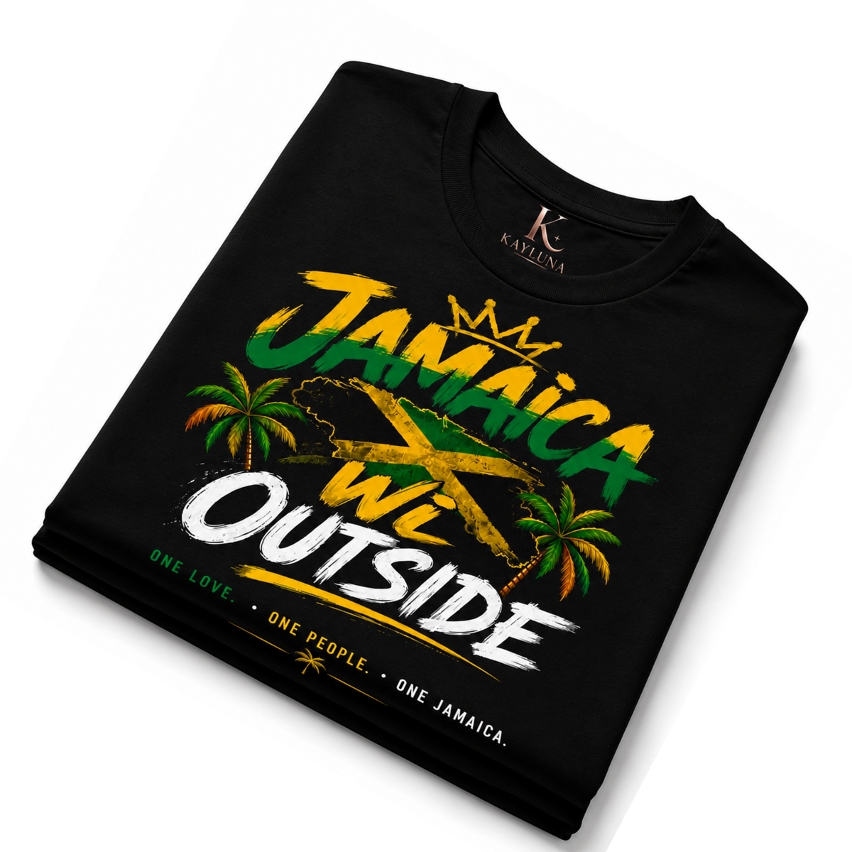 Jamaica Wi Outside Graphic Tee