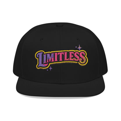 Limitless Embroidered Snapback Hat