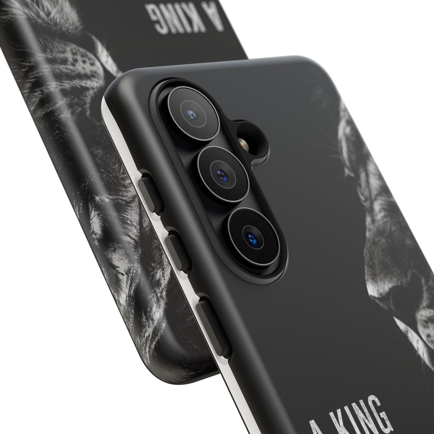 A King Isn't Born, He's Made™ Matte Tough Phone Case