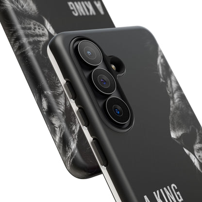 A King Isn't Born, He's Made™ Matte Tough Phone Case