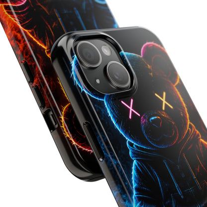 Neon Rebel Teddy Phone Case