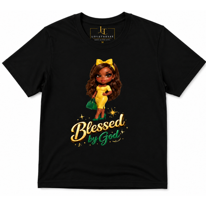 Blessed by God™ – Faith, Favor & Confidence Women's Graphic Tee