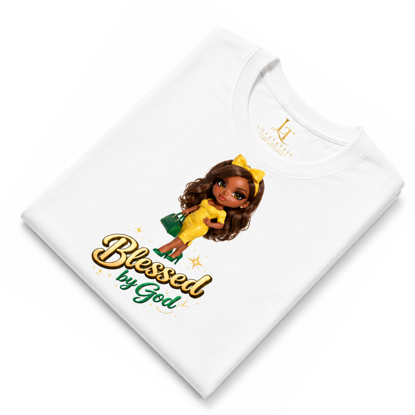 Blessed by God™ – Faith, Favor & Confidence Women's Graphic Tee
