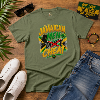 Jamaican Men Don’t Cheat Graphic Tee