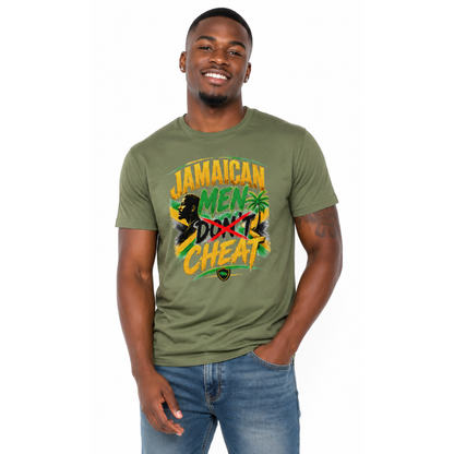 Jamaican Men Don’t Cheat Graphic Tee